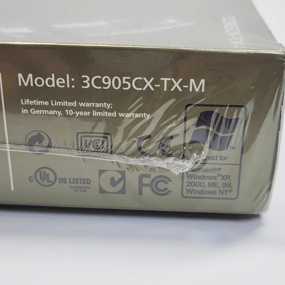 3Com 3C905CX-TX-M 10/100 Managed PCI Ethernet Network Adapter Card New Desktop - Picture 14 of 16